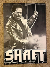 Shaft 1971 Movie Pressbook + 4 Inserts 12x17 Richard Roundtree Moses Gunn