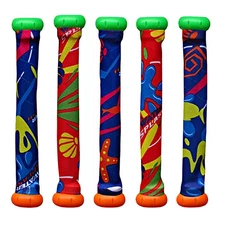 5X Underwater Diving Toys Dive Ring Sticks Swimming Pool Training Toy Game Kids