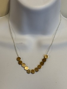 Authentic Gorjana Gold Plated Beads Necklace