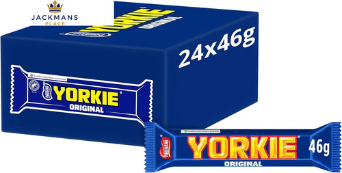 Yorkie Original - Chunky Milk Chocolate Bar - Thick Satisfying Yorkie Chocolate - (24 x 46g) - Image 4