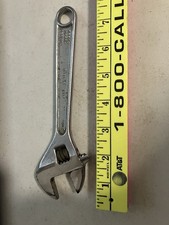Proto 708 8" Vintage Adjustable Crescent Wrench Made In USA Tools