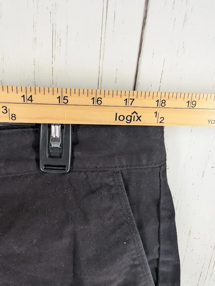 Женские повседневные летние шорты для улицы Dockers размер 16 черные - Изображение 3 из 4