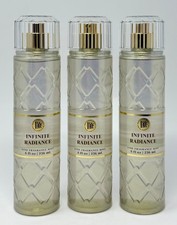 3 NEW BATH  BODY WORKS INFINITE RADIANCE FINE FRAGRANCE MIST SPRAY 8 OZ LARGE
