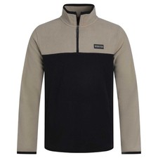 Weird Fish Mens Tristan Micro Quarter Zip Fleece Top WF475 