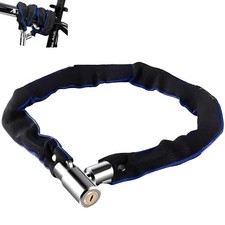 Anti-Theft Bike Chain Lock 60cm Long Heavy Duty Chain Lock Durable Chains 2025