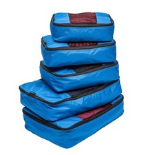 Luggage Packing Organization Cubes 5 Pack Blue 2 Small 2 Medium 1 Large