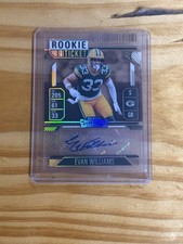 2024 Panini Contenders - Rookie Ticket Evan Williams Gold  /10 AU, RC)