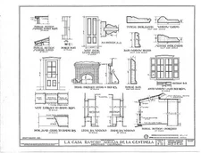 Casa del Rancho Aguaja de la Centinela,7634 Midfield Road,Inglewood,CA,HABS,8