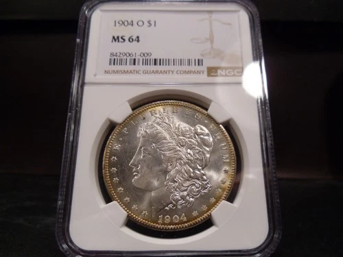 1904-O MS64 Morgan Silver Dollar NGC Certified