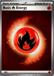 Basic Fire Energy 002 Mega Evolution Energies Reverse Holo