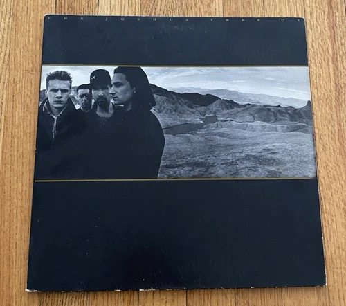 U2 – The Joshua Tree LP 1987 Island 90581-1 US 1st Press EX Vinyl VG+ Cover