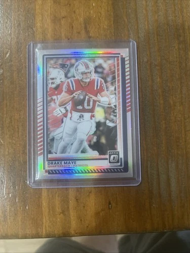 Drake Maye 2025 Donruss Optic #47 Holo