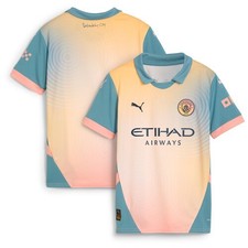 Image of Manchester City PUMA Fourth Shirt 2024-25 - Kids