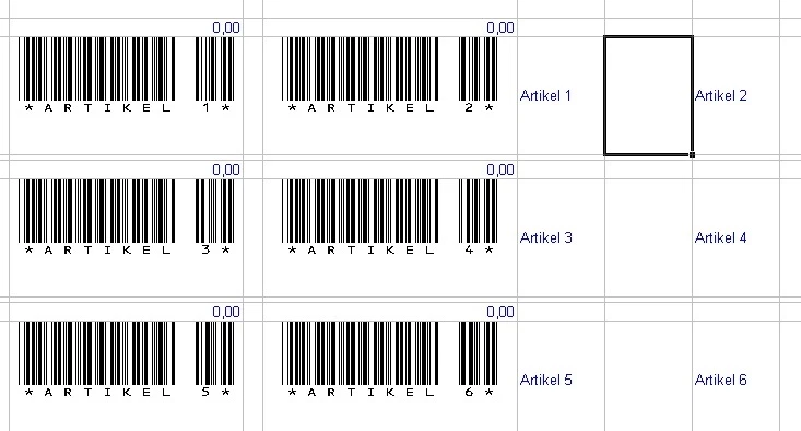Barcode - Erstellung, eigene Barcodes mit Excel erstellen (Vorlage) - Bild 1 von 1