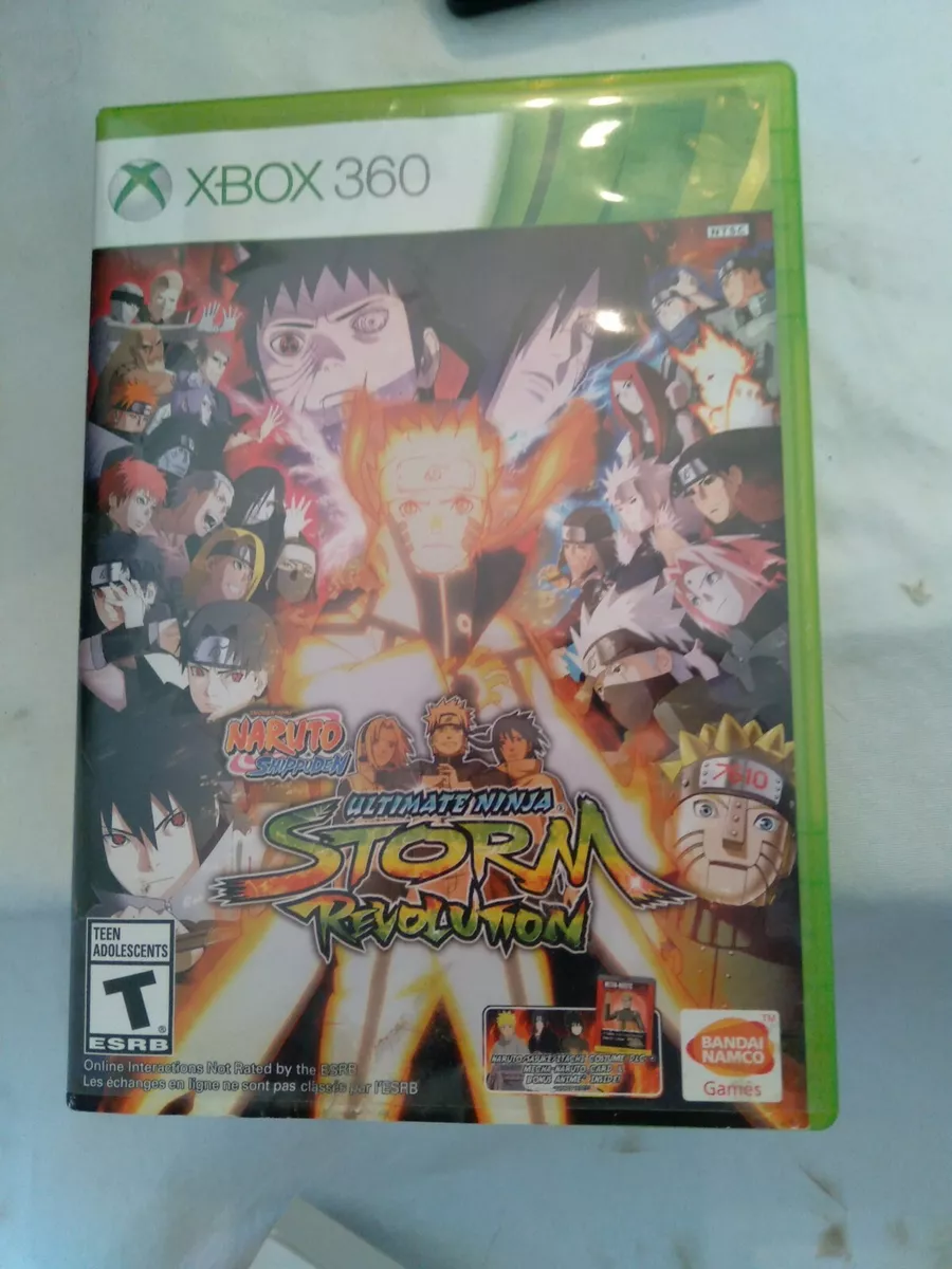 Jogo Naruto Shippuden Ultim Ninja Storm Revolution - Xbox360