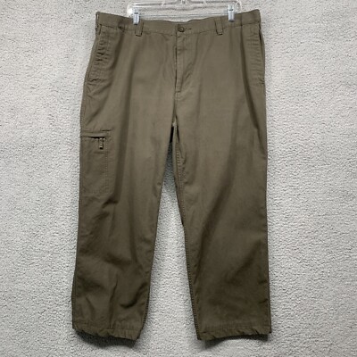 DOCKERS D3 Classic Utility Pants Men’s Cargo Pocket Canvas Green 