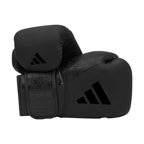 adidas Boxhandschuhe Combat 50, Rot Grün, Kunstleder, 10-14 oz, MMA Kickboxen - Bild 4 von 4