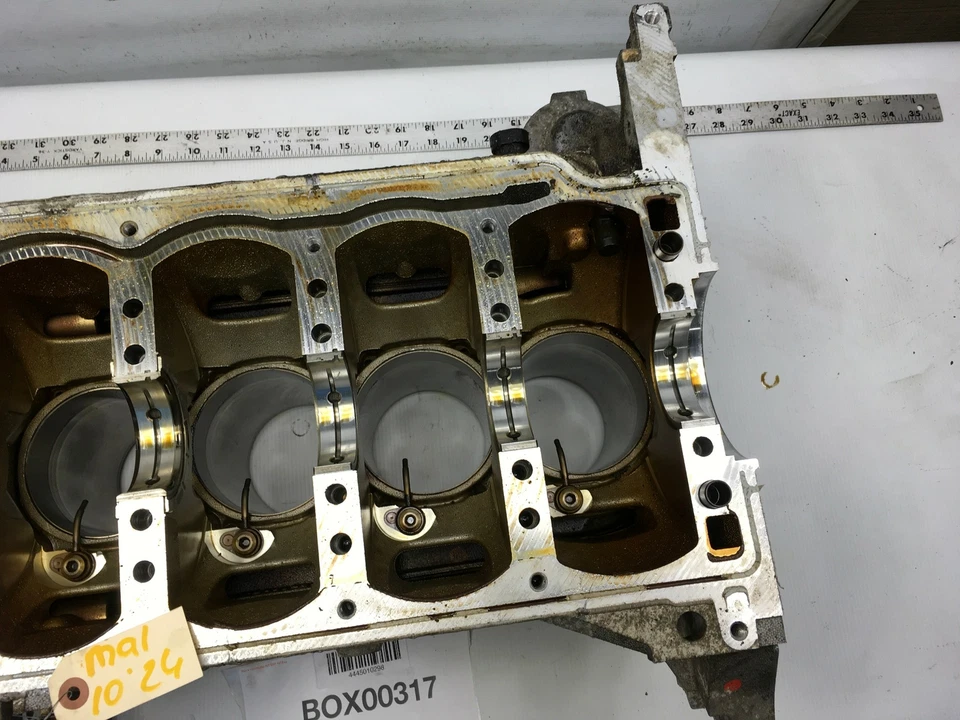 Chevrolet Malibu 2010 2,4 L L4 motor de gasolina bloque de cilindros motor desnudo OEM+ Foto 4 de 4