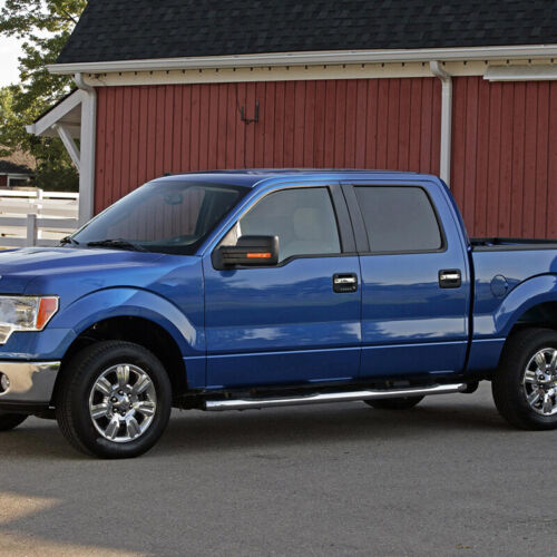 Para Ford F-150 F150 2004-14 súper cabina doble piano negro pilar borde poste puerta EE. UU. - Imagen 4 de 11