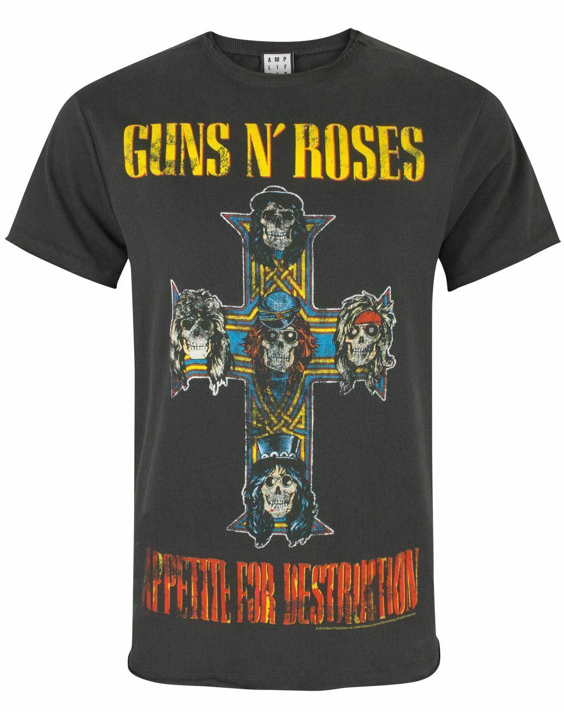 Усиленная одежда Graues Guns N Roses, фирменная футболка Herren