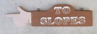 WOOD SIGN - TO SLOPES (pointing) — photo 2