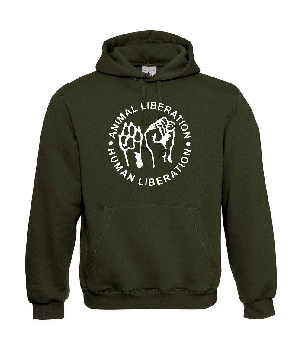 Animal Rights Liberation I Sprüche I Fun I Lustig bis 5XL I Herren Hoodie