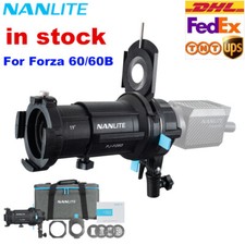 Nanlite Focusing Optical Spotlight Snoot Zooming Lens Light 19  Fr Forza 60W 60B