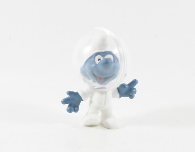 Smurf Smurfs == 2.0003 == Moon Smurf without zipper Astro smurf Schleich