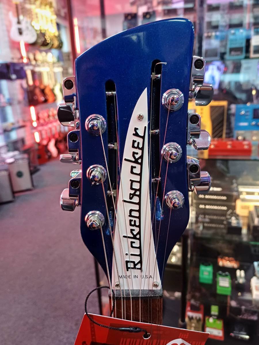 PreOwned Rickenbacker 330, 12String Semi Acoustic Guitar, Midnight