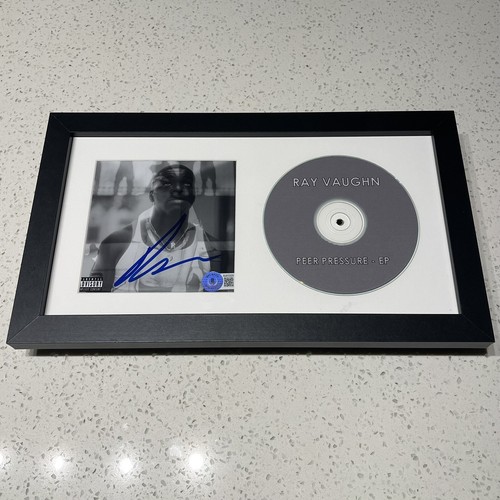 RAY VAUGHN SIGNED PEER PRESSURE EP CD AUTOGRAPH TDE RAPPER Isaiah ...