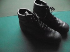 Men's Ni-TraX Black High Density Heavy Duty Toetector Boots UK  Size 14.US 15.