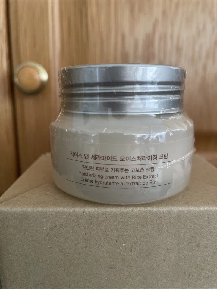 Crema hidratante de ceramida de arroz The Face Shop, 1,69 oz. Foto 2 de 4