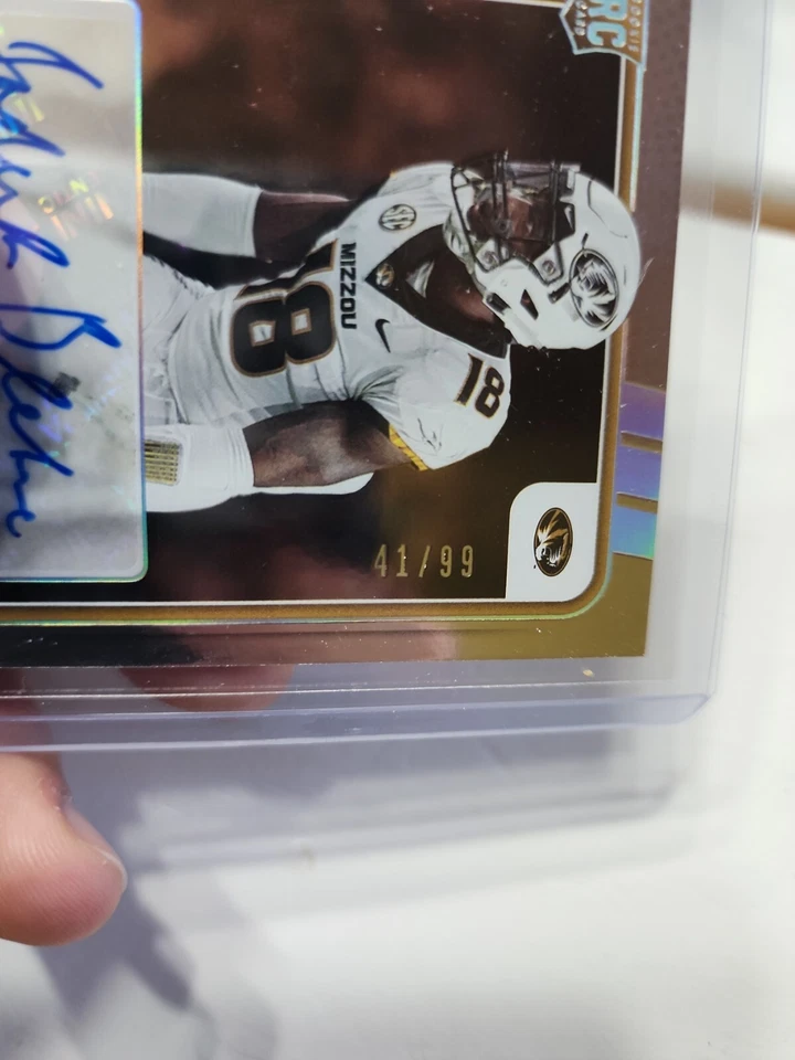 2021 contenders draft picks joshua bledsoe auto #41/99 - Image 2 of 3