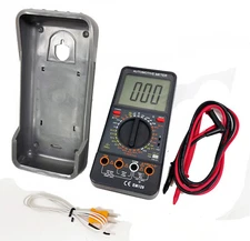 Automotive Digital Multimeter Engine Analyser Manual Ranging Temp RPM Voltage