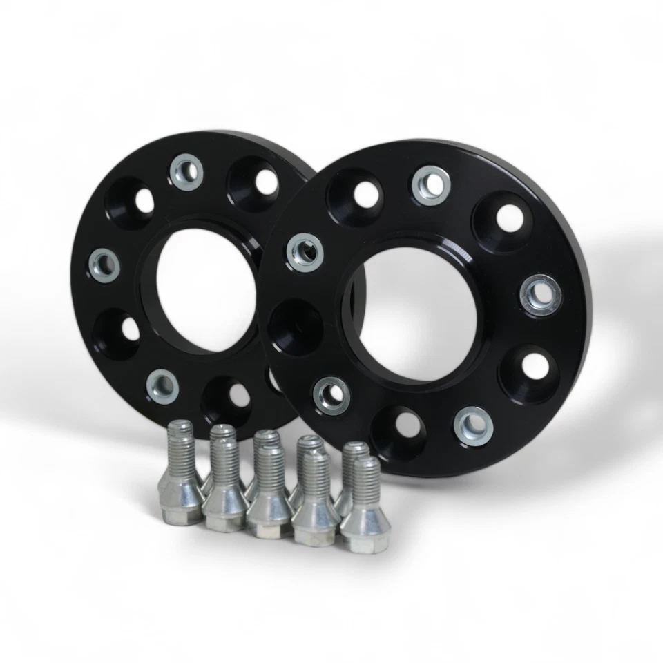 Ensanchamientos de carril SCC placas de carril 2x20 mm 13012BWS para Porsche 911 Boxster Caye Foto 3 de 4