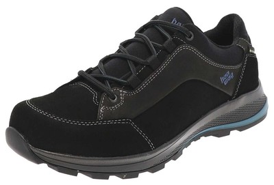 Hanwag Herren Wanderschuhe Banks Low Bunion GTX Black Dusk
