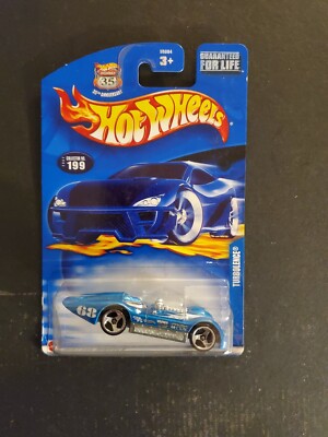 2002 Hot Wheels Mainline, Turbolence, Blue, Collector #199, 2003