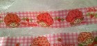 LOT OF THREE LENGTHS OF VTG.1980's NOVELTY RIBBONS.STRAWBERRY SHORTCAKE, SNOOPY. — photo 5