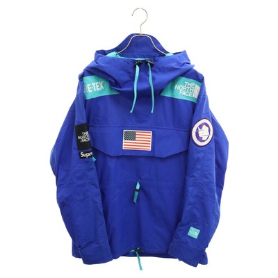 Supreme 17SS The North Face Expedition Pullover Hoodie Nylon 