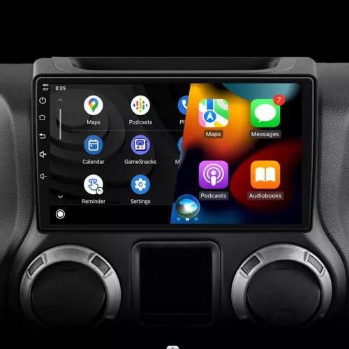 32GB für Jeep Wrangler JK 2007-2016 Android 13 Autoradio Carplay GPS Navi WiFi - Picture 2 of 16