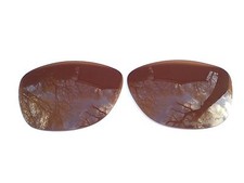 ENGRAVED POLARISED REPLACEMENT AMBER / BROWN LENSES FOR OAKLEY JUPITER