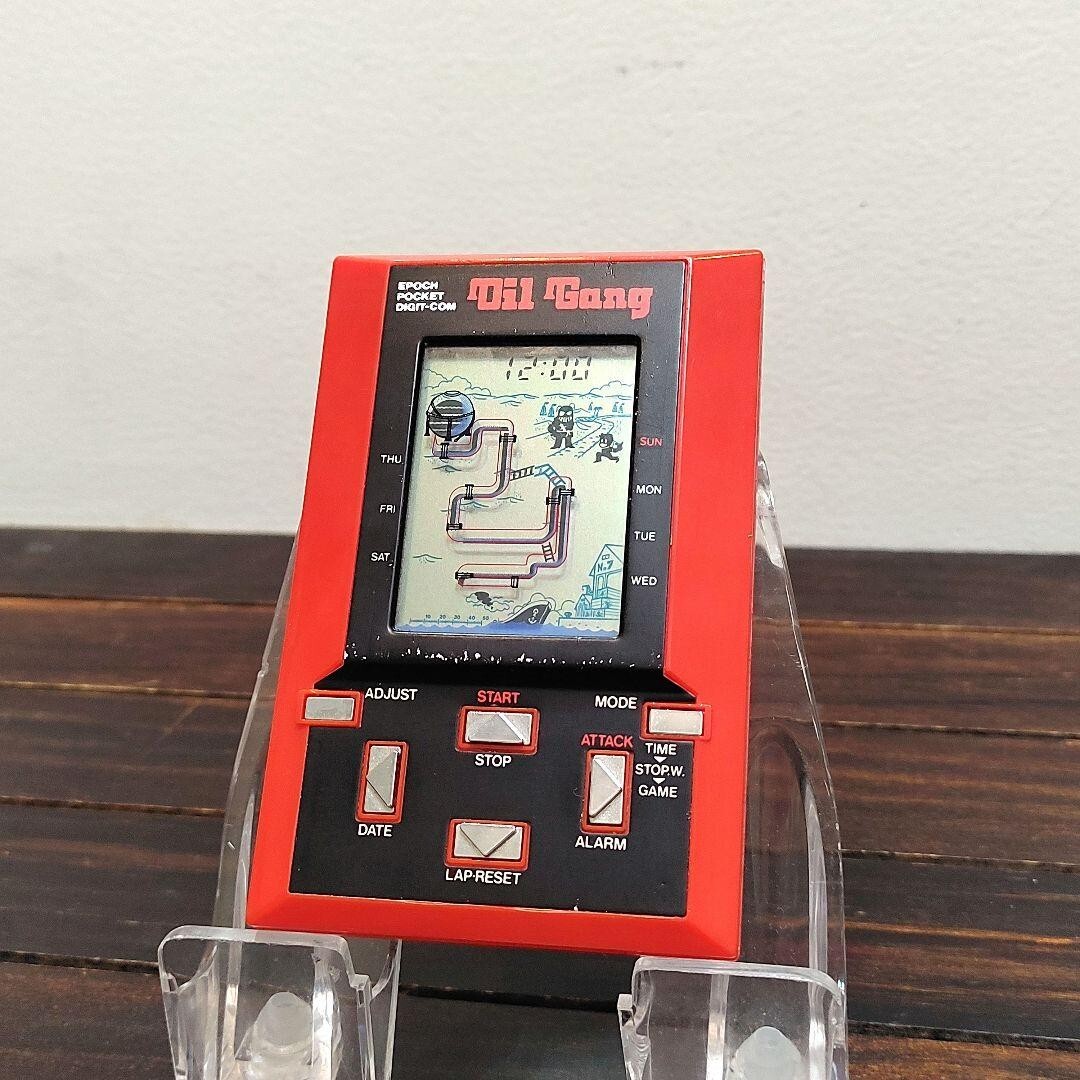 【稼働品】コレクションに1982年オイルギャング　エポック社 ゲームウォッチ Epoch GAME AND & WATCH Oil Gang 1982 Direct - From Japan Very Rare