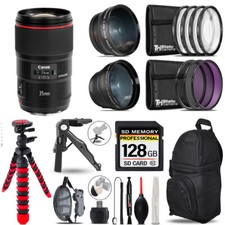 Canon EF 35mm f/1.4L II USM Lens  16-Piece Master Kit - 128GB