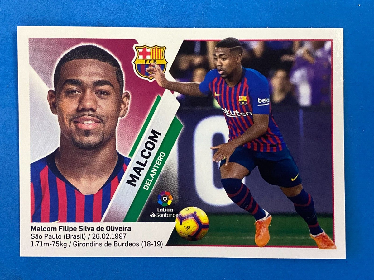 Figurine Stickers Panini Liga Este 2019-20 Malcom Barcelona