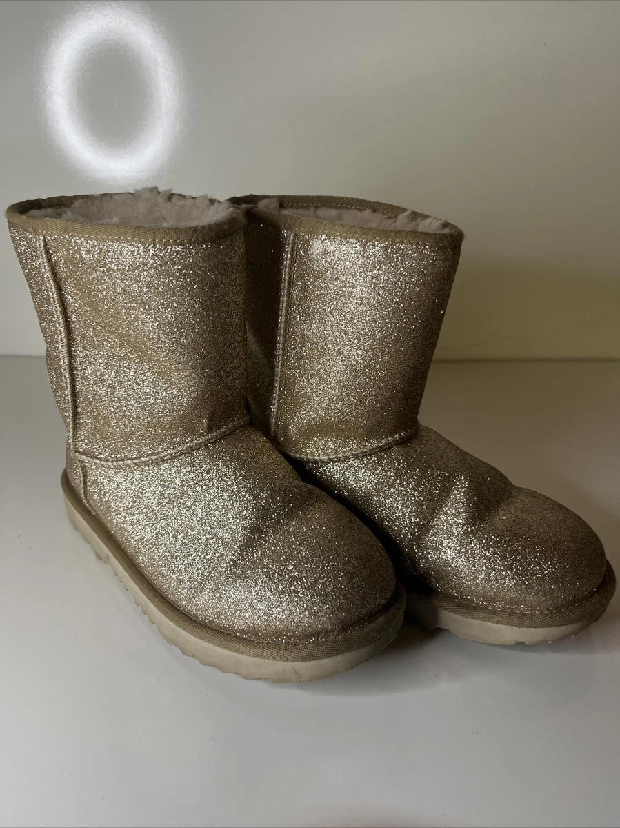 Ugg gold glitter cheap