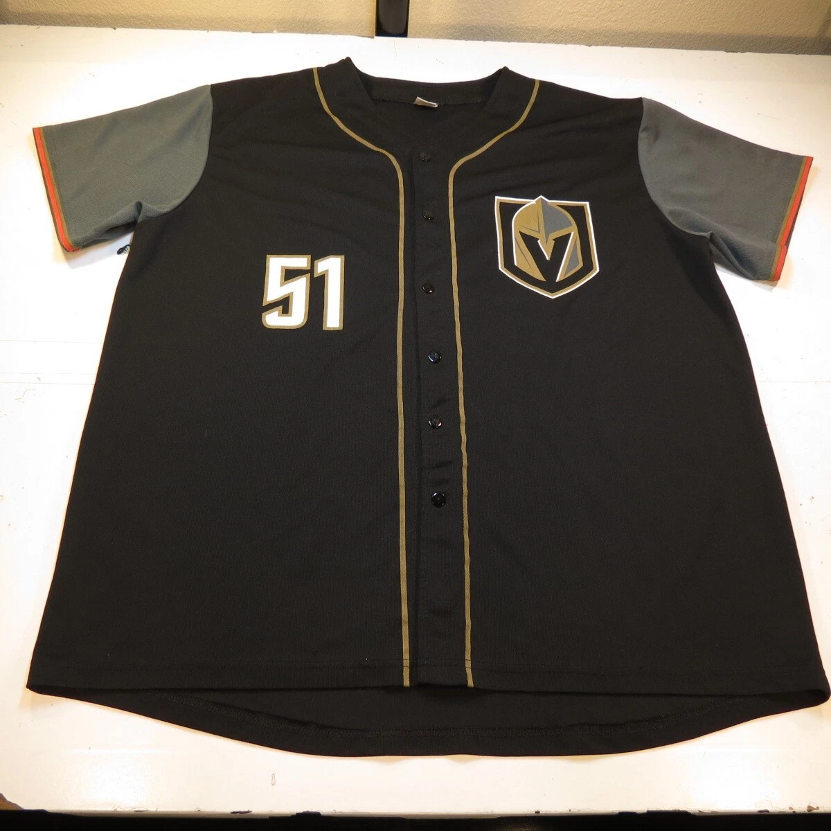 Black Vegas Golden Knights Jersey NHL Fan Apparel & Souvenirs for sale