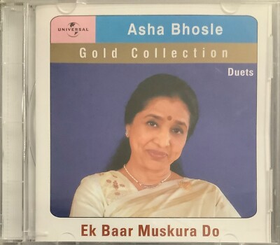 Ek Baar Muskura Do Asha Bhosle Gold Sammlung Duette - SELTENE Bollywood Musik CD