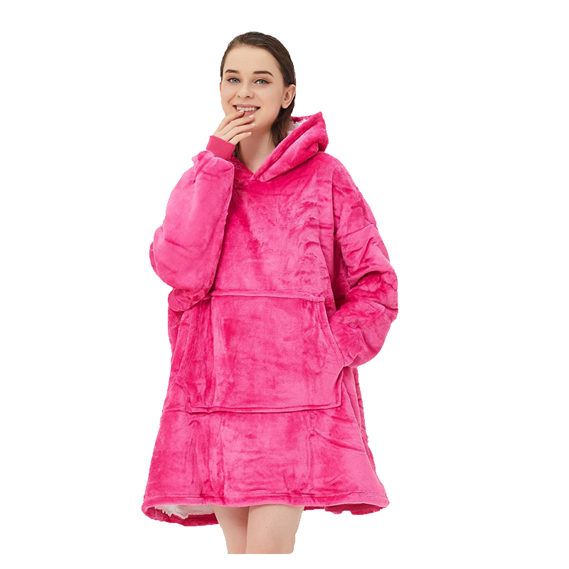 Hoodie Blanket Oversized Big Hooded Ultra Plush Sherpa Giant Sweatshirt