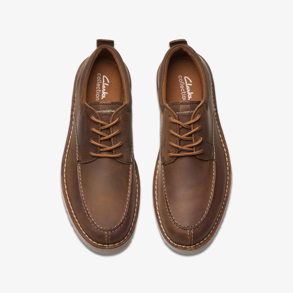 Clarks Men's Eastridge Moc Beeswax Leather 26179425 | eBay Clarks Men's Eastridge Moc Beeswax Leather 26179425 | eBay