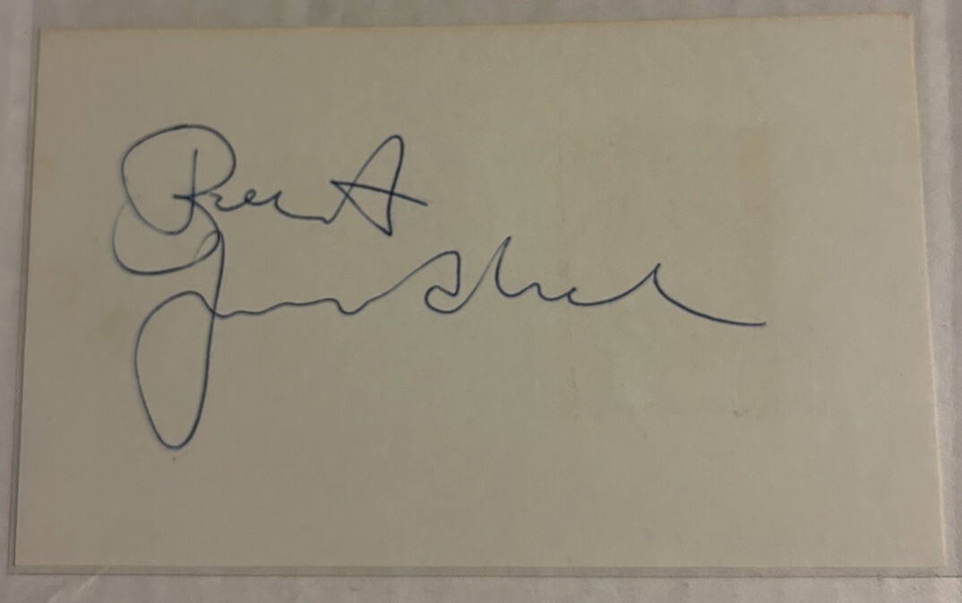 Bengt Lundholm Hand Signed Auto Autograph Index Card Winnipeg Jets eBay